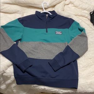 Half zip up vintage sweatshirt